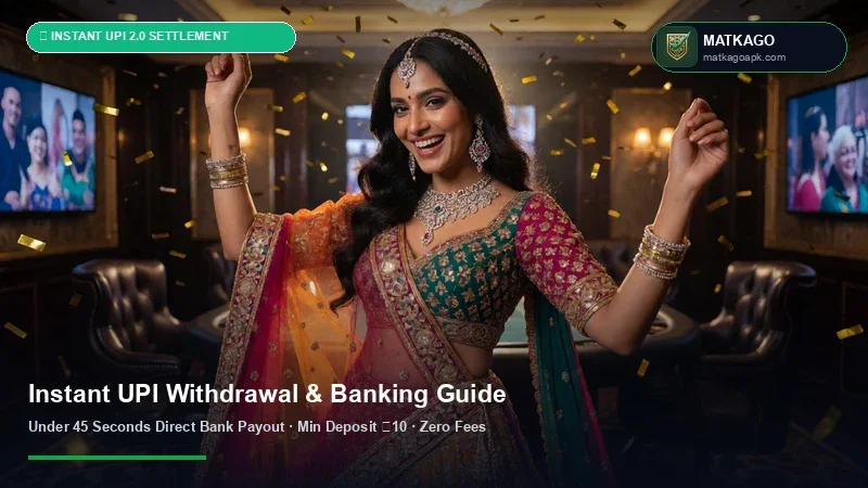 Matkago Instant UPI Withdrawal & ₹100 INR Deposit Tutorial